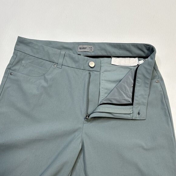 VRST Men's Limitless 4-Way Stretch Athletic Fit Pant 32x28 Altered Blue Green - Picture 3 of 10